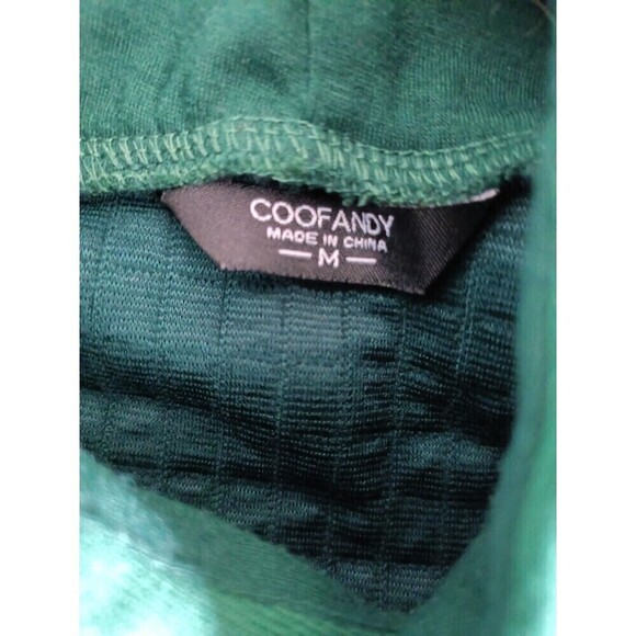 Coofandy Hoodie Men's Size Medium Quilted Pullover Waffle Knit Casual Sweatshirt - Picture 6 of 10